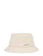 Back Tie Cotton Twill Bucket Calvin Klein Beige