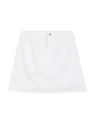 Mini Denim Skirt Calvin Klein Jeans White