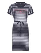 Vin T-Shirt Dress Maika Stripe VINSON Navy