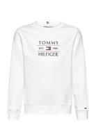 Tommy Flag Hilfiger Sweatshirt Tommy Hilfiger White