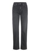 High Rise Straight Calvin Klein Jeans Black