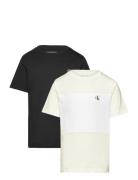 Color Block 2-P T-Shirts Calvin Klein Black