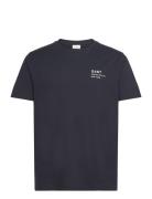 Small Graphic Ss T-Shirt GANT Navy