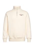 Graphic Half Zip GANT Cream