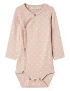 Nbfgayo Ls Slim Wrap Body Lil Lil'Atelier Pink