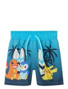 Nmmmccoy Pokemon Long Swimshorts Sky Name It Blue