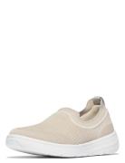 Super-Q Knit Slip-Ons FitFlop Beige