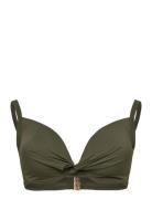 Luna Padded Bikini Top Hunkemöller Green
