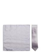 Tie & Pocket Square Amanda Christensen Grey