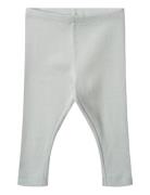 Rib Leggings Maddy Wheat Blue