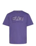 T-Shirt EA7 Purple