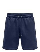 Onsdawson Reg Sweat Shorts Vd ONLY & SONS Navy