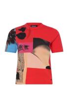 Red Collage Lacroi Desigual Red