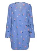 Enlime Ls V-N Dress Aop 7014 Envii Blue