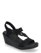 Women Rumble On Sassier Dayz Skechers Black