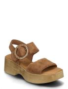 Platform Sandal Gabor Beige