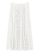 Vmnelda Hw Long Lace Skirt Jrs Exp Vero Moda White