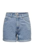 Onlvega Hw Mom Dnm Shorts Noos ONLY Blue