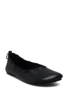 Gill Leather Ballet Flats ALOHAS Black
