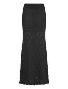 Mauver Black Tricot Skirt ALOHAS Black