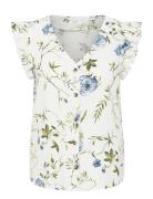 Byfalakka Ruffle Shirt - B.young Cream