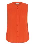 Kapauline Top Kaffe Orange