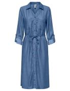 Onlcharis Life Ls Bel Shirt Dress Cc Wvn ONLY Blue