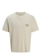 Joracapulco Type Tee Ss Crew Neck Jack & J S Beige