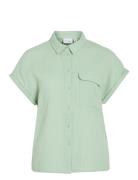 Vilania S/S Shirt Vila Green