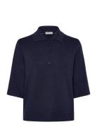 Pullover From Freequent In A Soft, Fine-Knit Material FREE/QUENT Navy