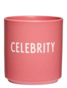 Favourite Cup - Celebration Design Letters Pink