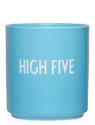 Favourite Cup - Celebration Design Letters Blue