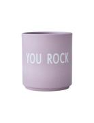 Favourite Cup - Celebration Design Letters Purple