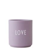 Favourite Cup - Celebration Design Letters Purple