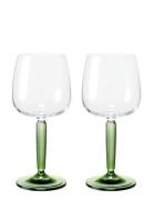 Hammershøi Hvidvinsglas 35 Cl Grøn 2 Stk. Kähler