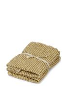 Como Towel 40X60 Cm - 2 Pack Compliments Yellow