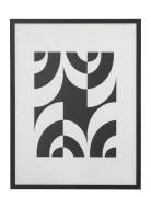 Mono Illustration W/ Frame Bloomingville Black