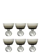 Stem Glass Eternal Snow M By Bela Silva Set/6 Serax Grey