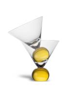 Glass Spice 2Pcs/Set Byon Yellow