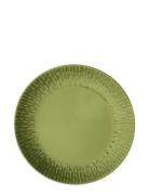 Confetti Lunch Plate W/Relief 1 Pcs . Giftbox Aida Green
