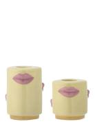 Sassy Candle Holder Bloomingville Yellow