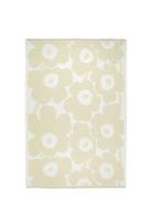 Unikko Jacquard Throw 150X220 Marimekko Home Cream