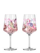 Sommers Tt Vinglas No: 15 & 16 Ritzenhoff Pink