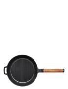 Fiskars Norden Cast Iron Grill Pan 26Cm Fiskars Black
