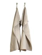 Sunshine Kitchen Towel 2-Pack Himla Beige