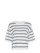 Mschgeanine Rachelle 2/4 Pullover Stp MSCH Copenhagen White