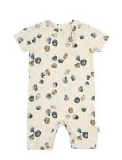 Jumpsuit S/S Sum Printed Petit Piao Cream