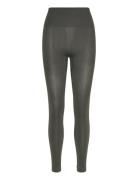 Studio Seamless Ribbed Tights Björn Borg Khaki