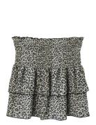 Nlfleosandy Short Skirt LMTD Brown
