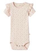 Nbfgago Kik Ss Slim Body Lil Lil'Atelier Pink